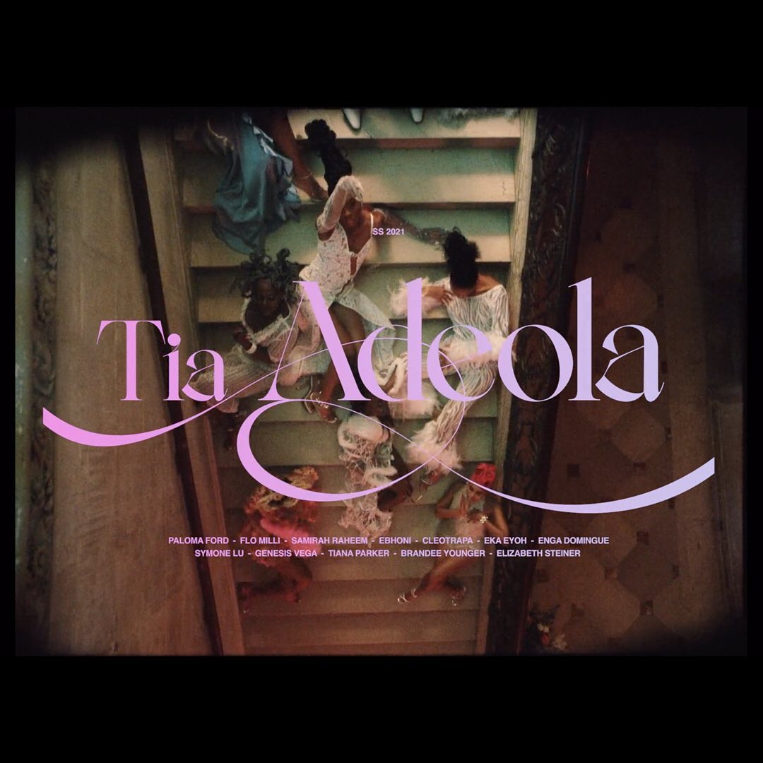 Tia Adeola Intro Screen for music video